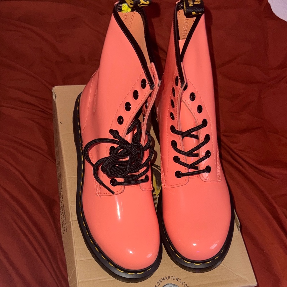 Dr. Martens Women's Coral Combat Boots